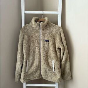 Patagonia Tan Fleece Jacket